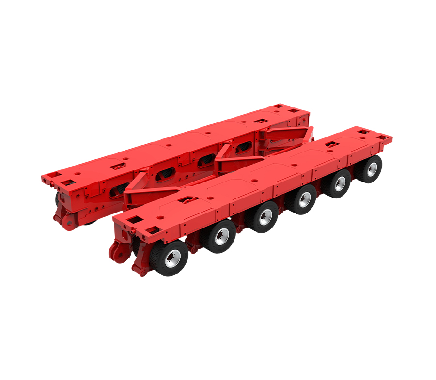 Transportador modular autopropelido KTSP-6H com eixo 6-H destacável (SPMT)