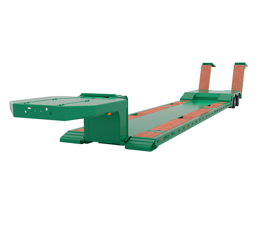 LT-3 Semirreboque de transporte de veículos com rampa