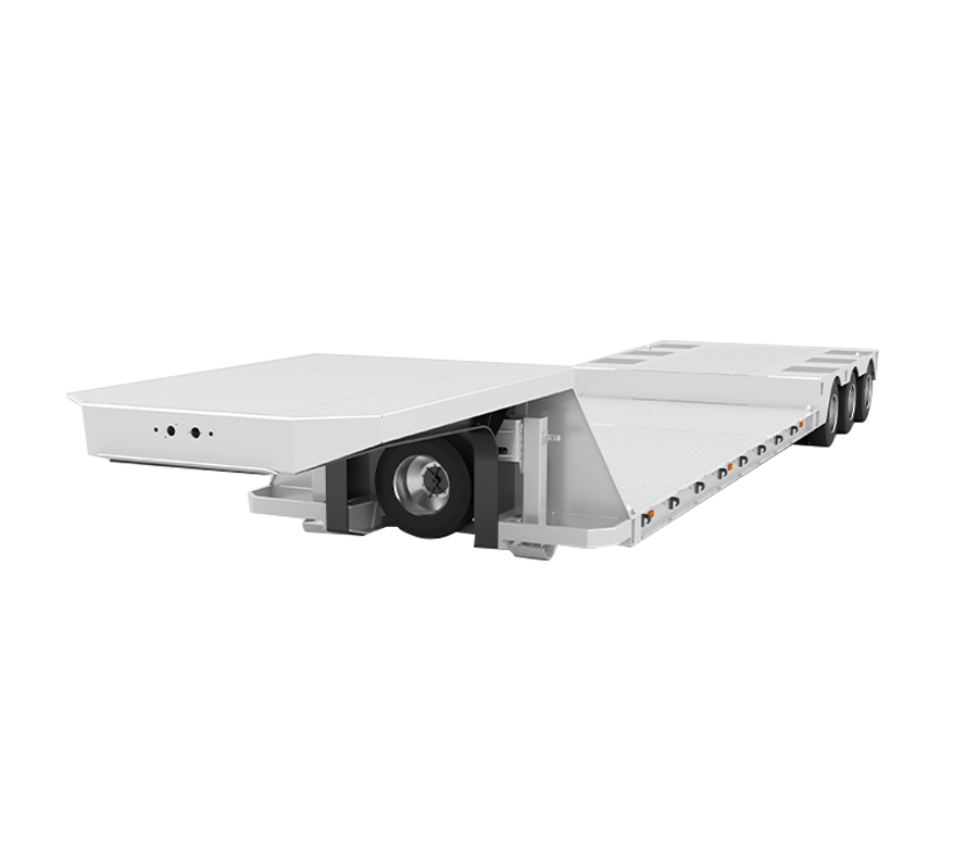 SL-2 Semirreboque de transporte de contêineres e instrumentos de precisão